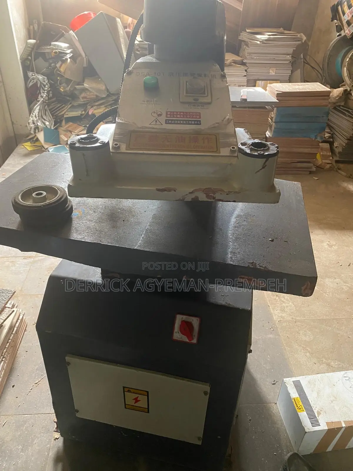 Plastic Bag Punching Machine