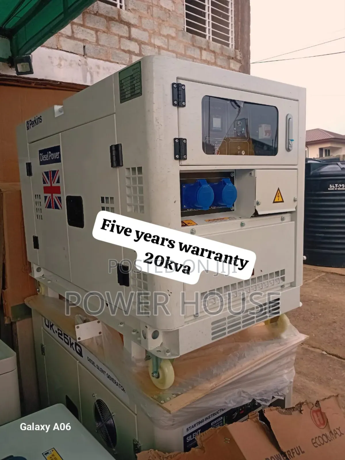 Genmax 20kva Perkins Diesel Generator 20kva