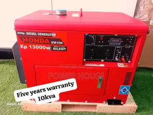 Reliability 10kva 13000watts Honda Diesel Generator