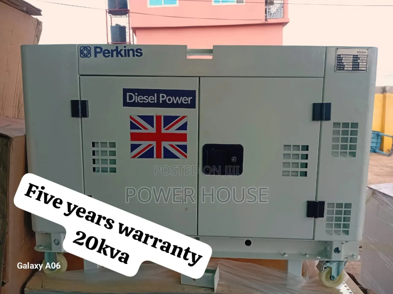 Power Maxx 20kva Perkins Diesel Generator