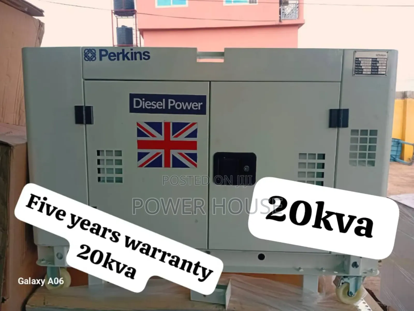 Efficient 20kva Perkins Diesel Generator 20kva