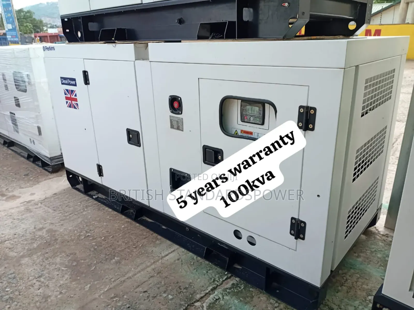 High Energy 100kva Perkins Silent Diesel Generator