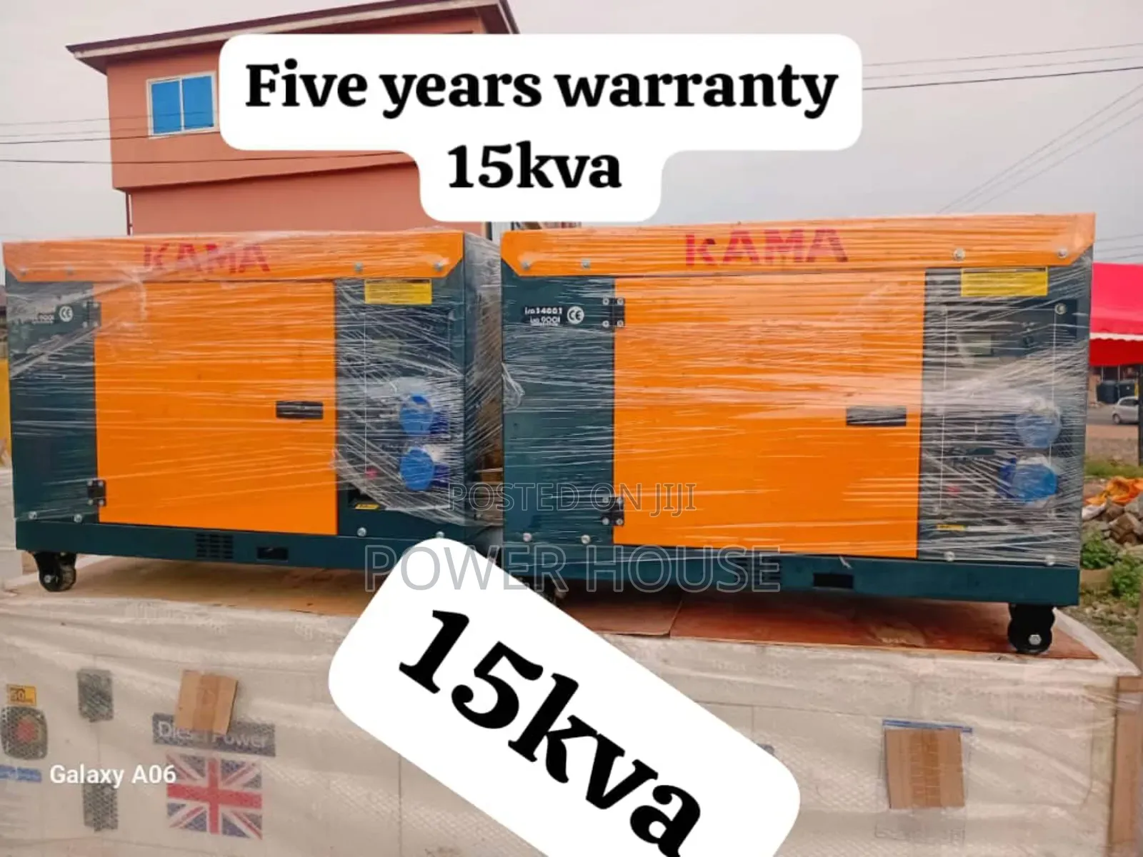 Morden Power 16500watts 15kva Kama Diesel Generator