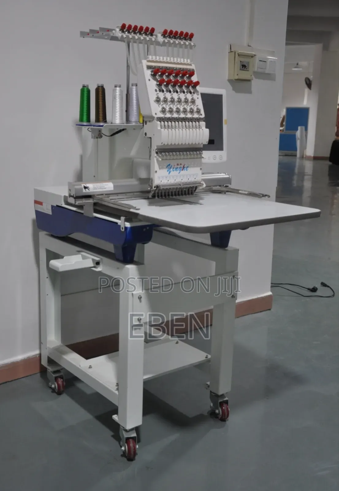 Single Head Embroidery Machine