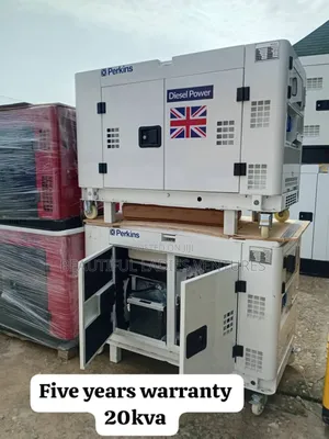 Reduced Downtime 20kva Perkins Diesel Genset Push Start Uk