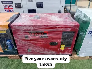 Reduced Downtime 15kva Perkins Diesel Genset Key Start Japan
