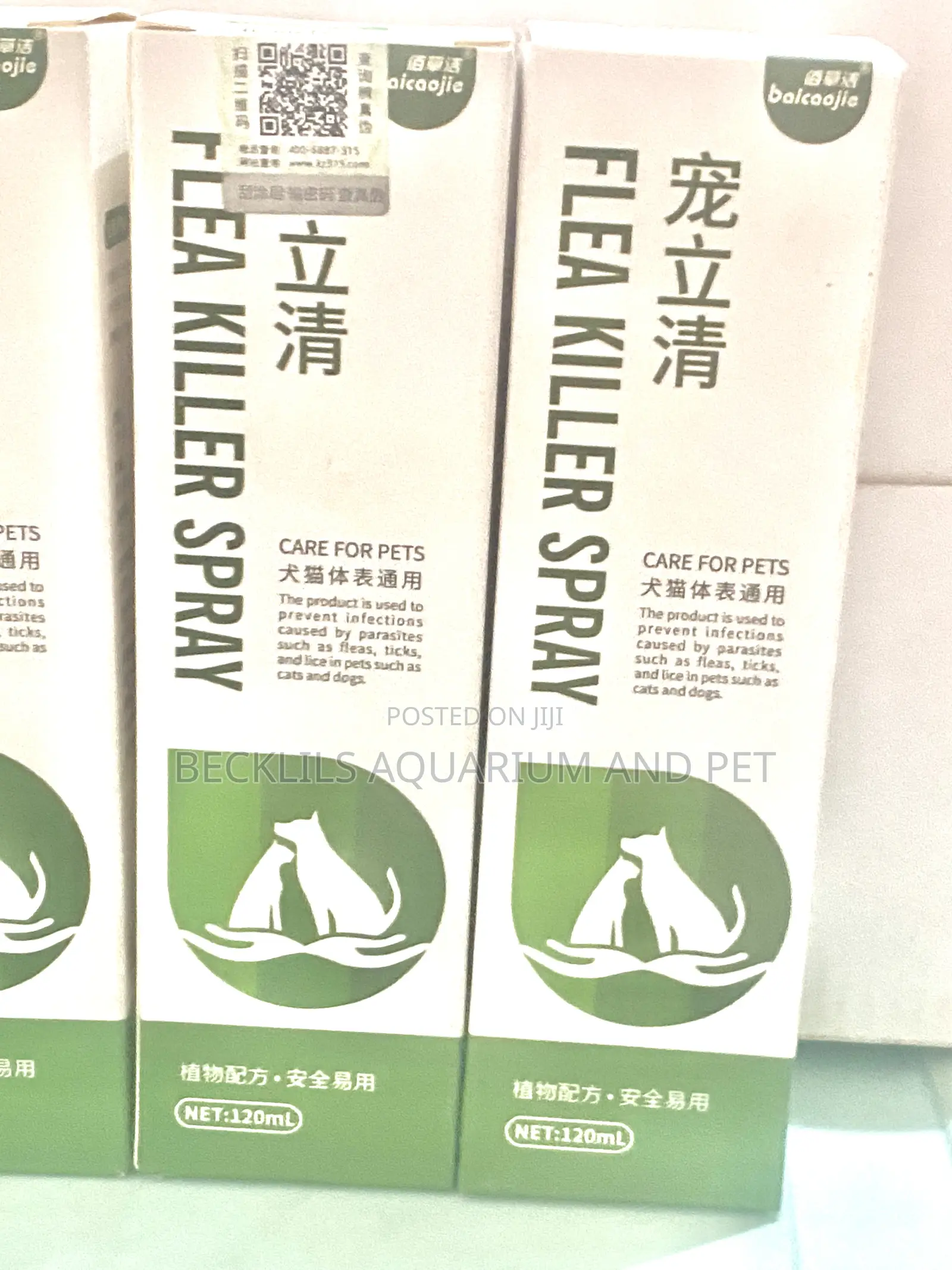 Flea and Thick Spray for All Types of Dogs and Cat