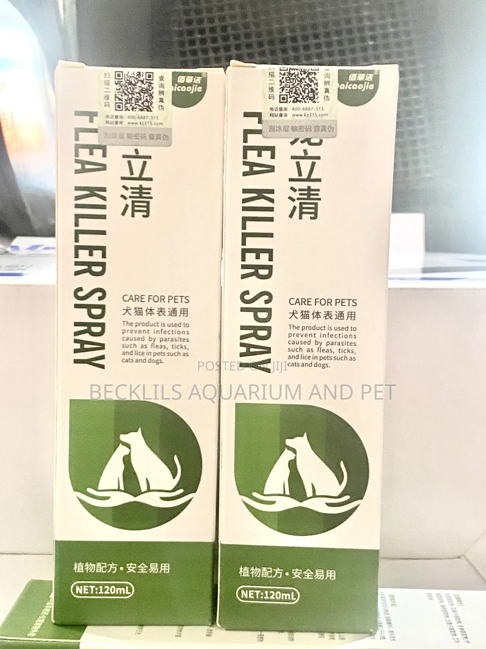 Flea and Thick Spray for All Types of Dogs and Cat