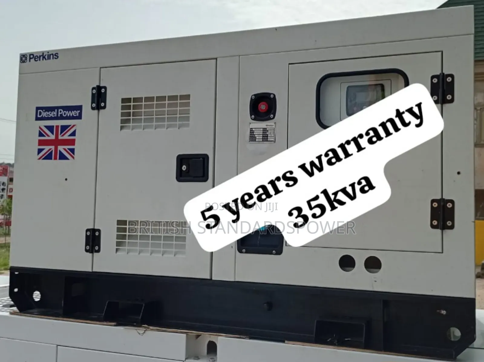 Commercial Applications 35kva Silent Diesel Generator