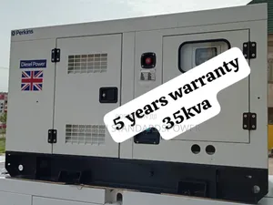 Commercial Applications 35kva Silent Diesel Generator