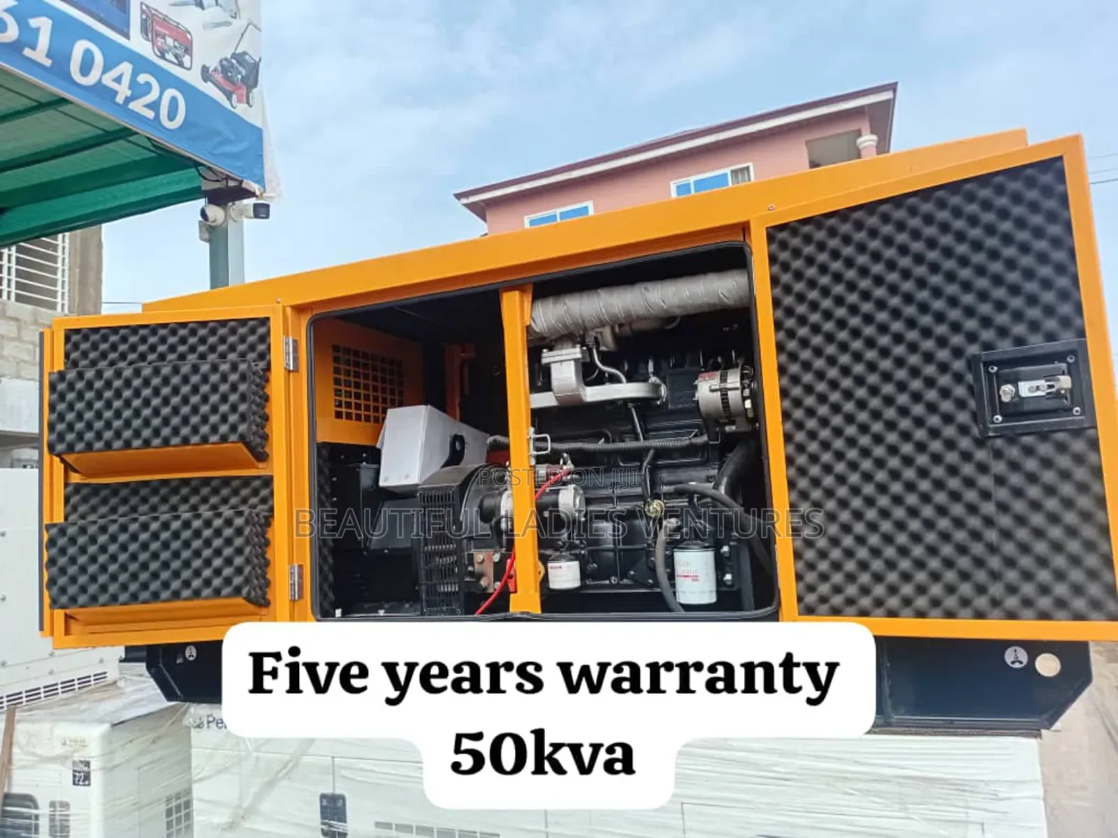 Highly Portable 50kva Diesel Generator Perkins 50kva Uk