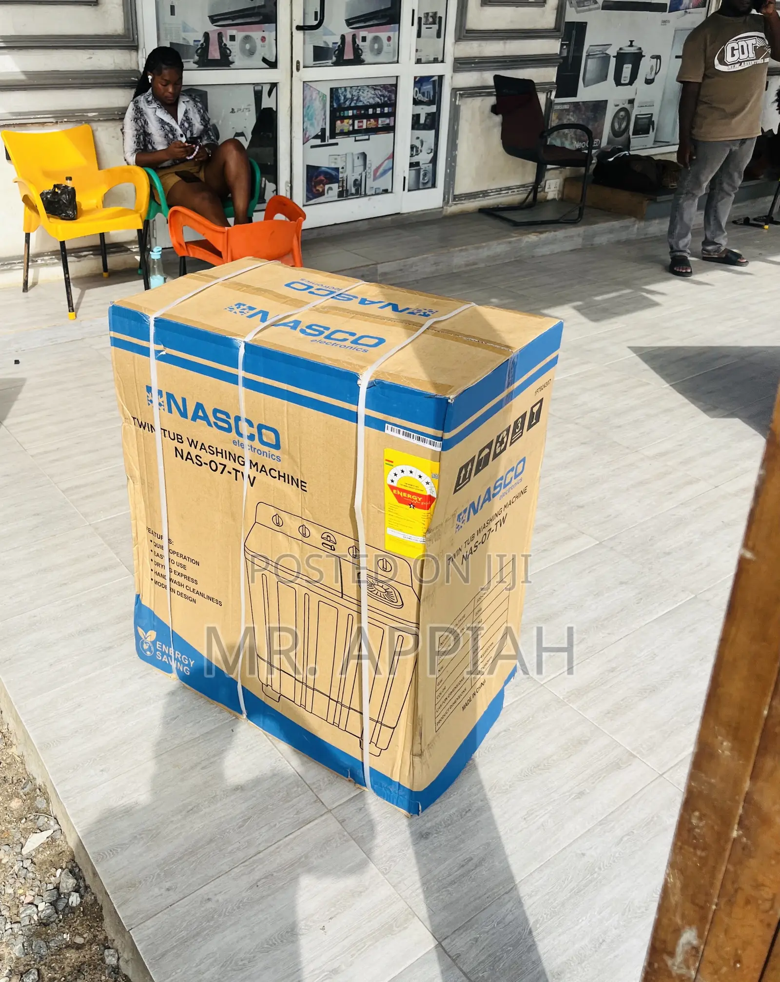 Check Out Original Nasco 7kg Top Load Washing Machine.