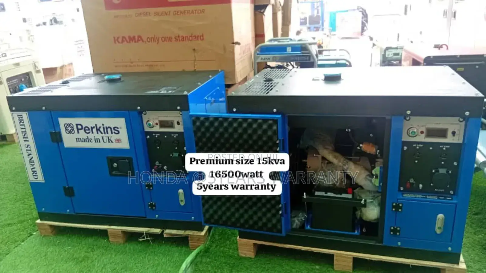 Energy Expert Perkins Generator 15kva 16500watt Generator