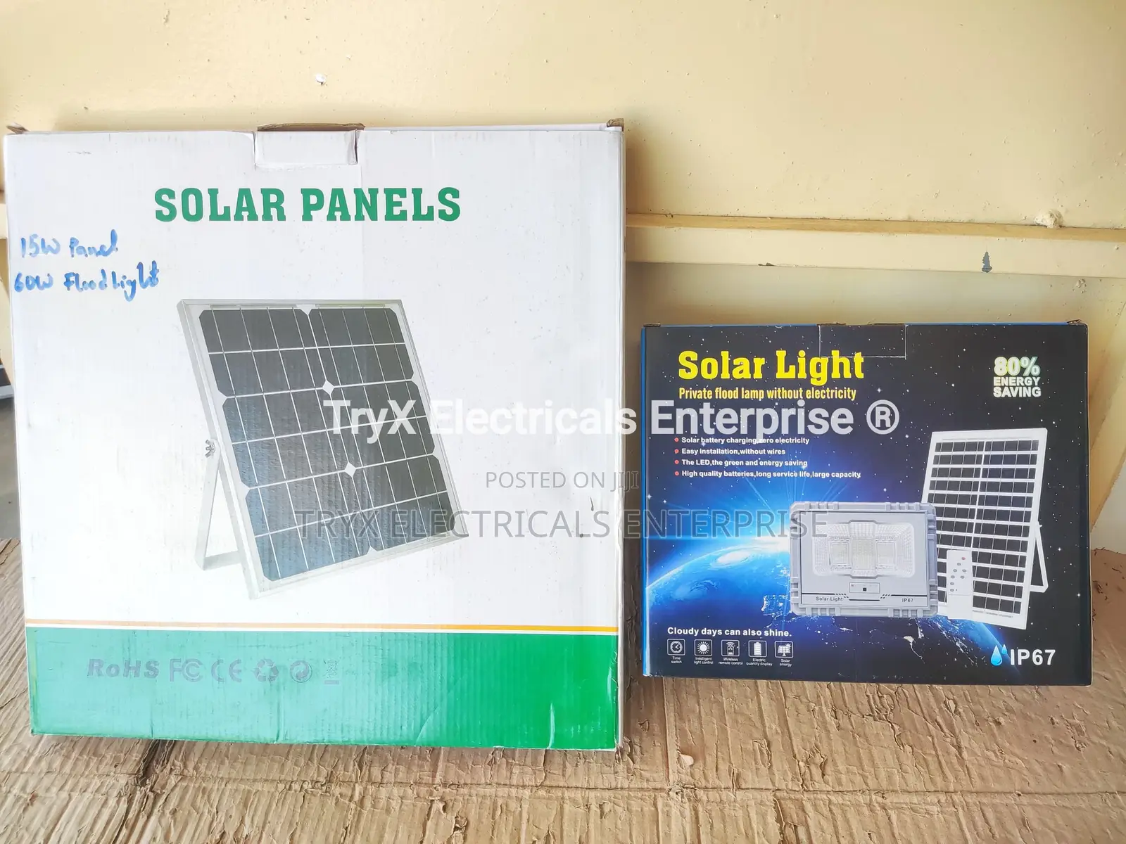 60w Tiangong Solar Flood Light