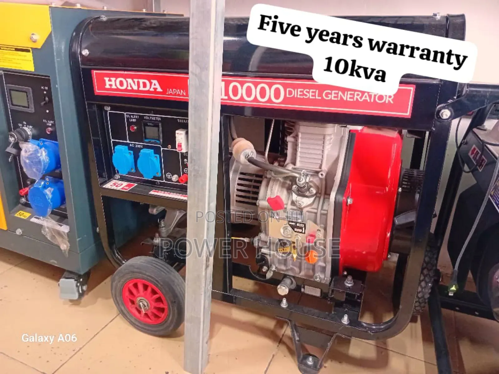 Start Easily 10kva 13000watts Honda Diesel Generator