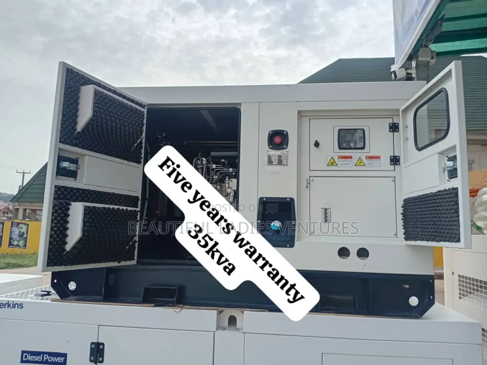 Enhanced Efficiency 30kw Perkins Diesel Generator 35kva 30kw