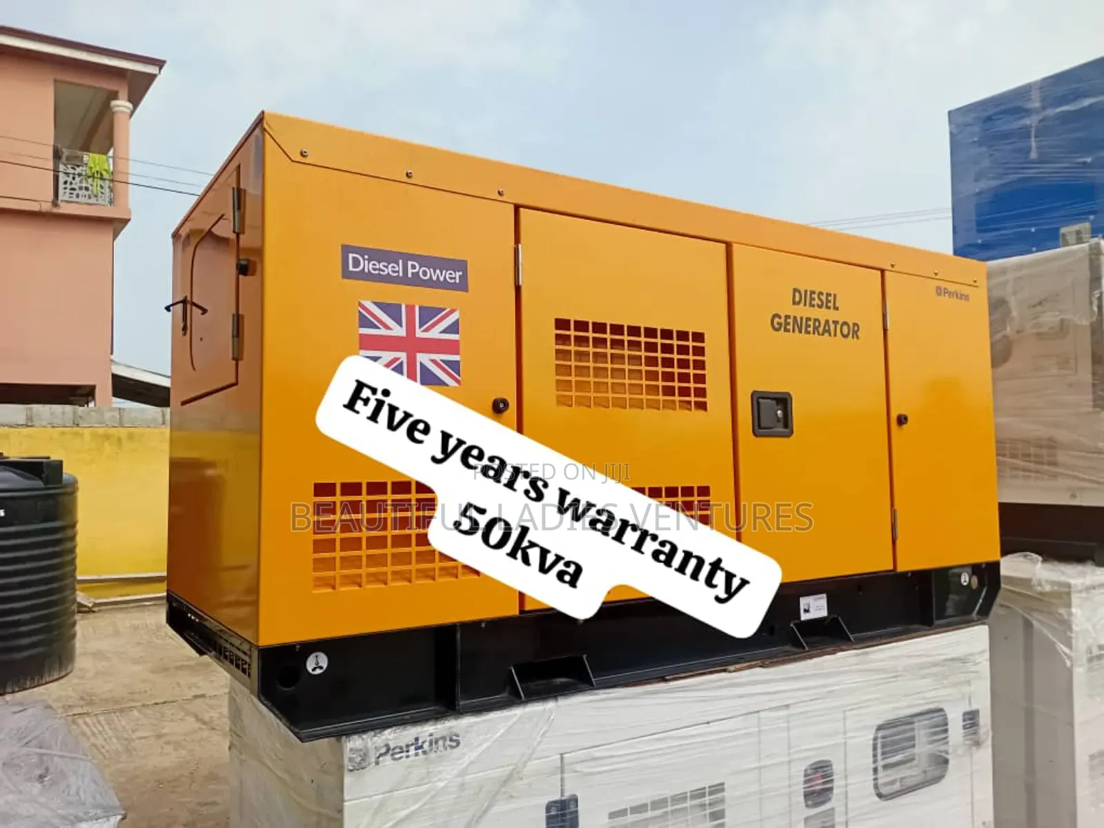 Enhanced Efficiency 50kw Perkins Diesel Generator 50kva 50kw