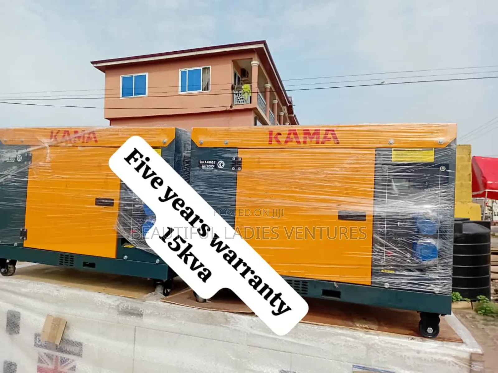 Enhanced Efficiency 15kw Kama Diesel Generator 15kva 15kw