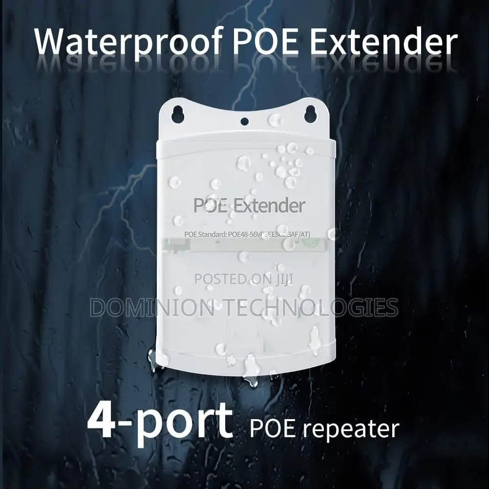 298 Poe 1-4jf Repeater 60w 250m for Cameras
