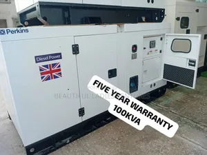 Low Carbon 100kva Perkins Diesel Silent Gen Diesel Generator