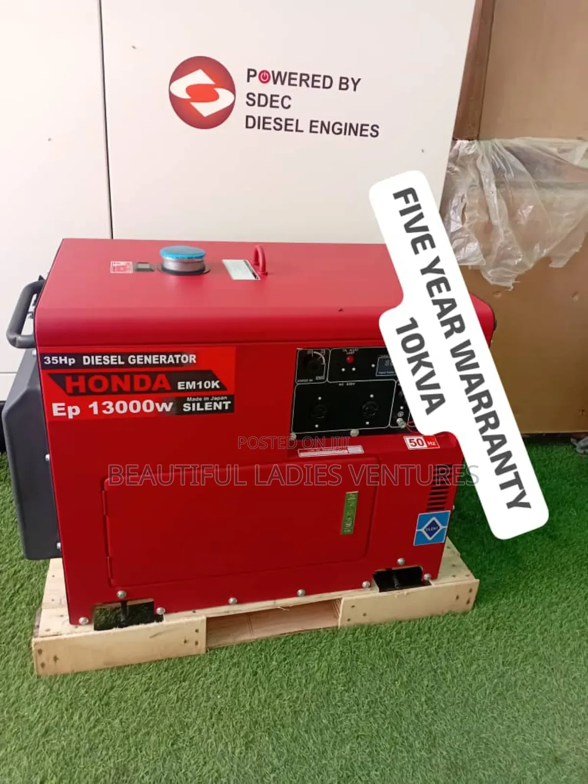 Low Carbon 10kva Honda Diesel Silent Gen Diesel Generator