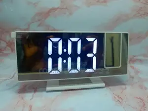Projector Mirror Alarm Clock