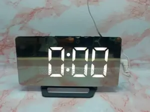 Led Digital Alarm Clock With Dual Usb Slot