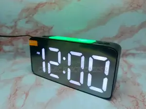RGB Colorful Digital Alarm Clock With Snooze Button