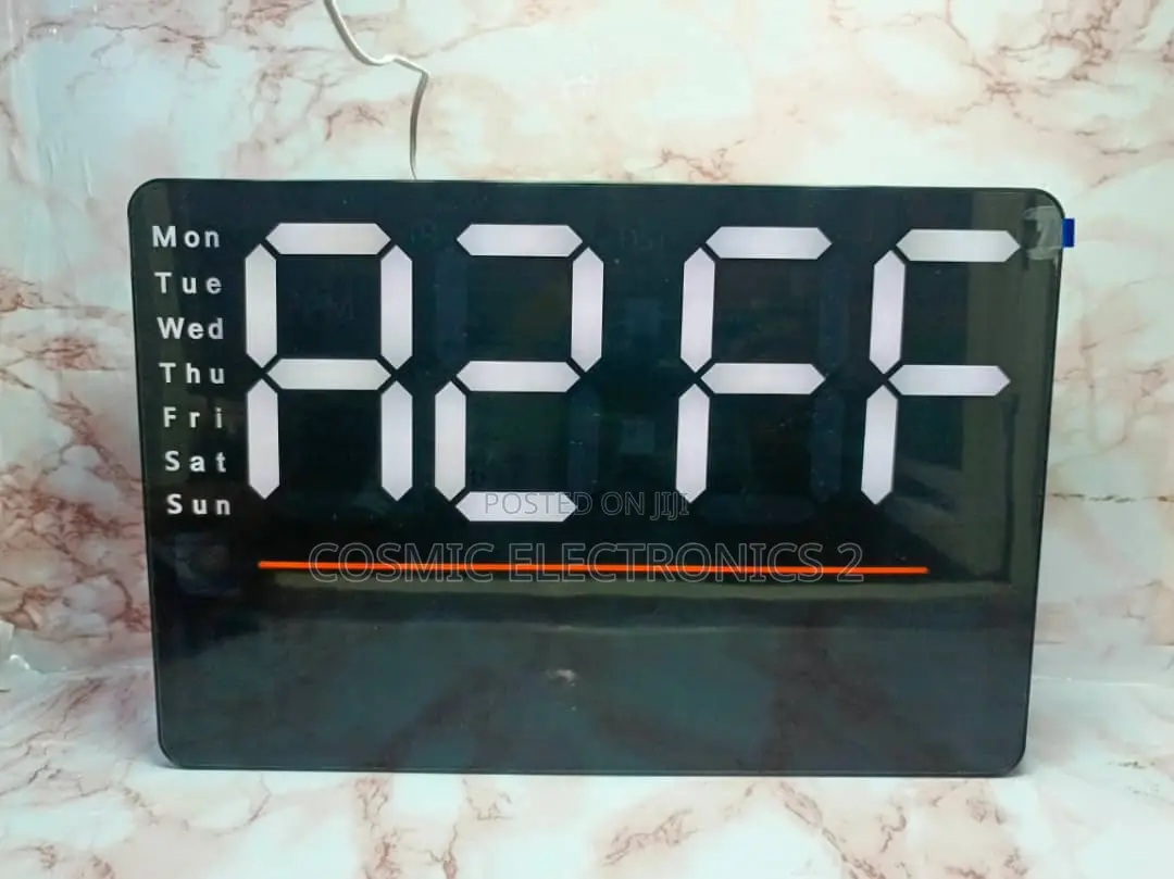 Large Led Digital Wall Clock