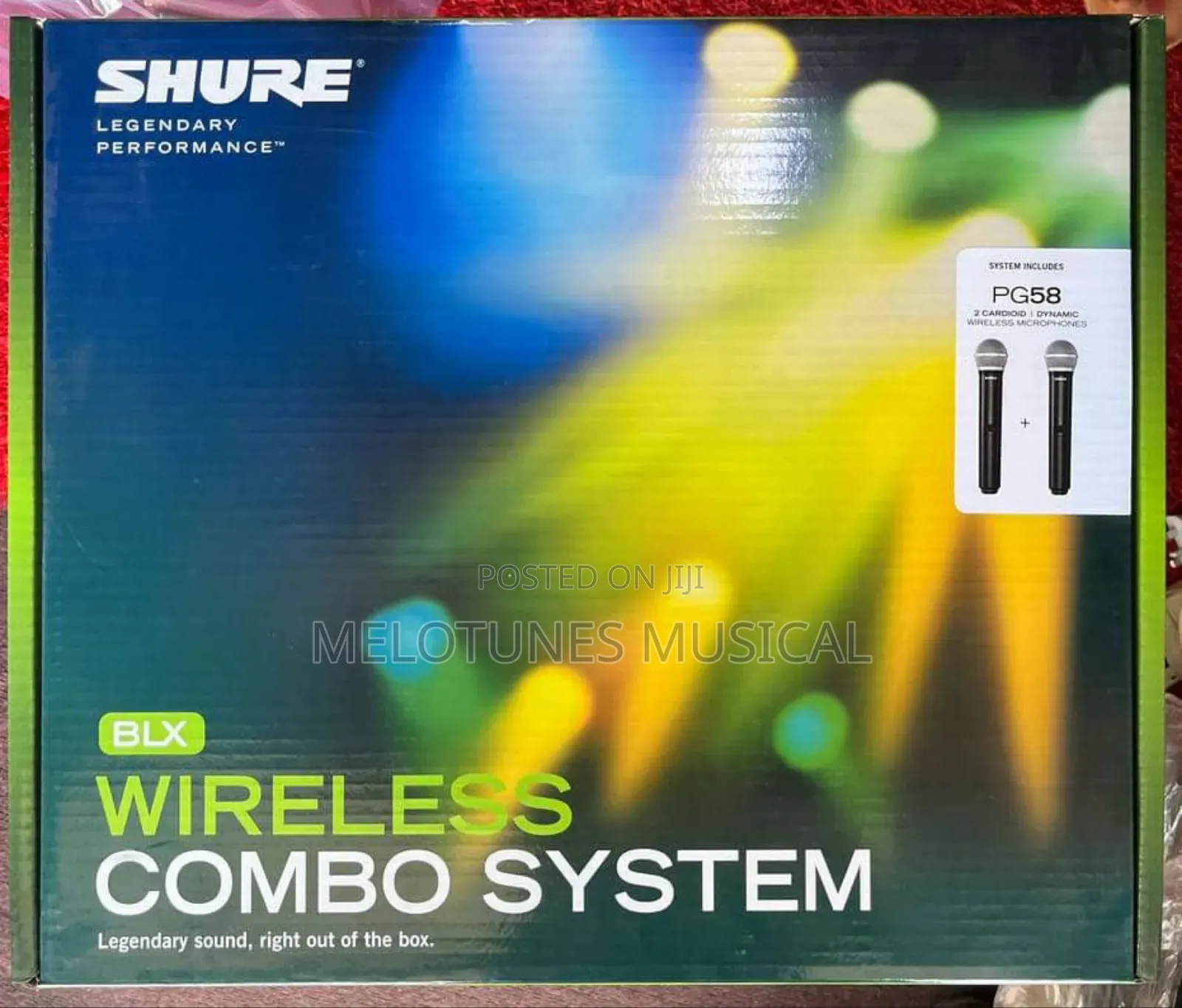 Shure Blx288/Pg58 Wireless Professional Microphone System