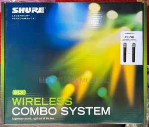 Shure Blx288/Pg58 Wireless Professional Microphone System