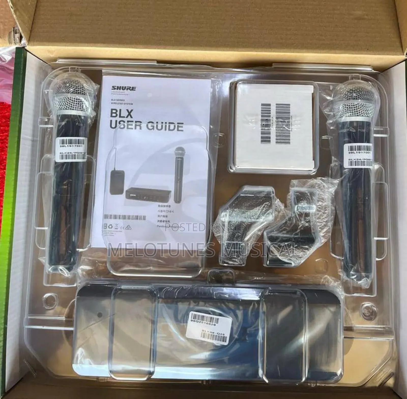 Shure Blx288/Pg58 Wireless Professional Microphone System