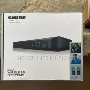 Shure Blx288/Pg58 Wireless Dual Vocal Microphone