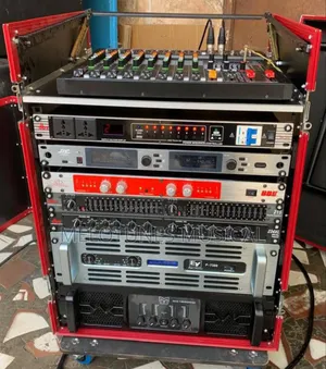 Full Amplifier Rack Set for Professional Speaker Set