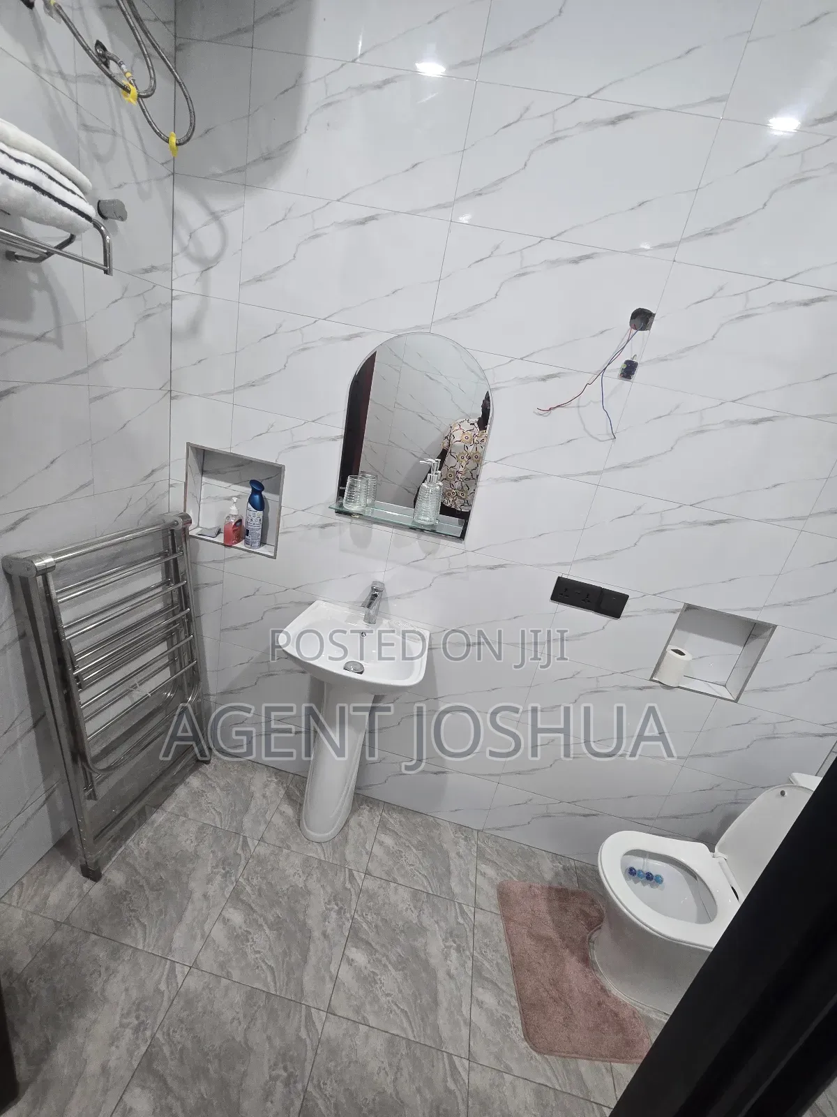 Furnished 1bdrm Apartment in Manet, Spintex for rent