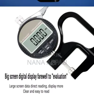 Digital Micrometer Thickness Gauge/Meter