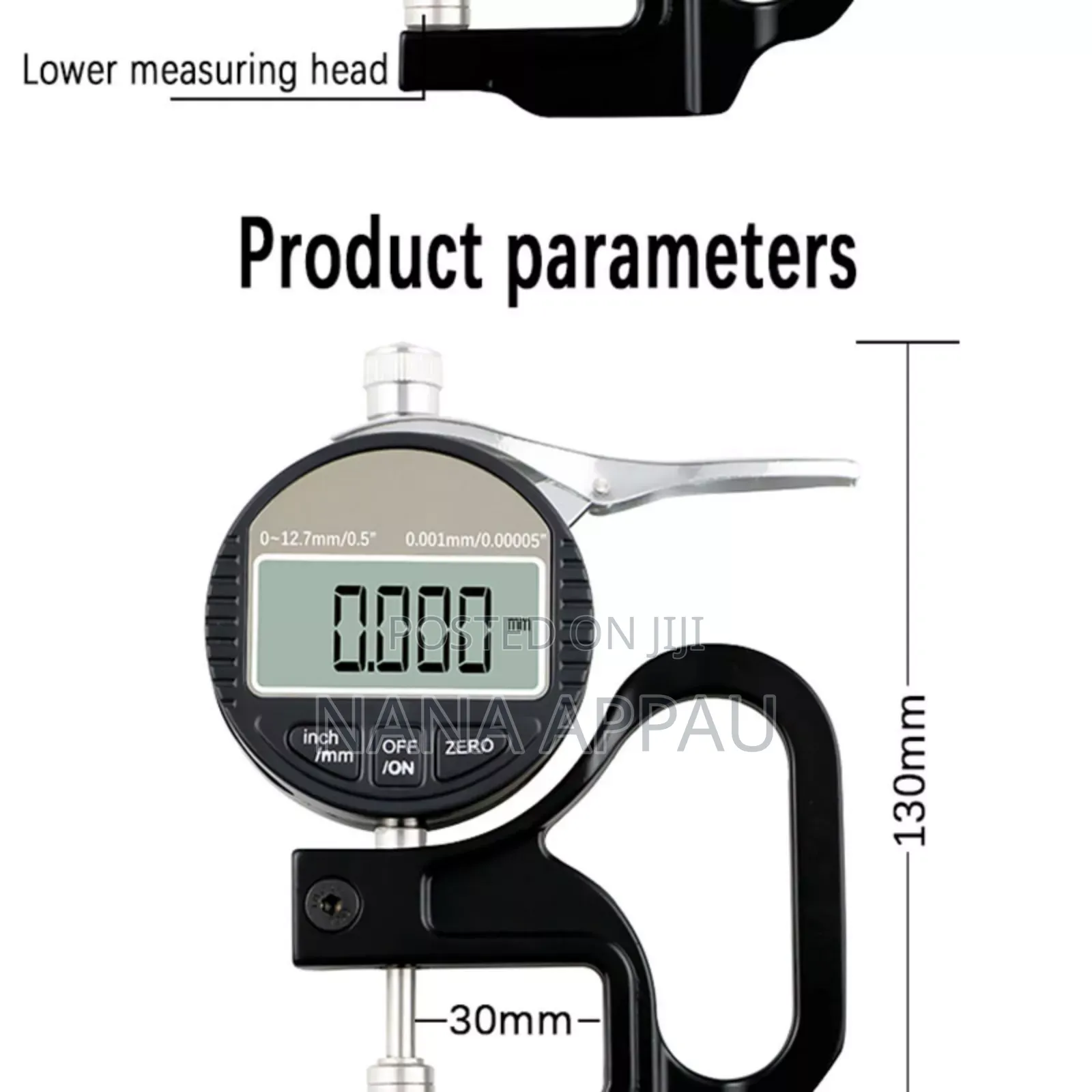 Digital Micrometer Thickness Gauge/Meter