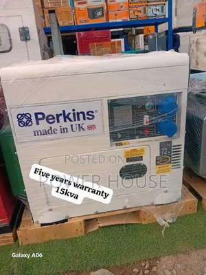 Power Flow 15kva 16500watts Perkins Diesel Generator