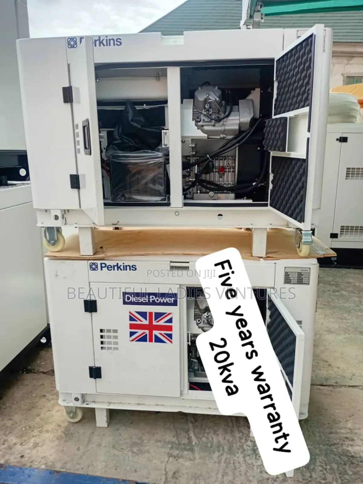 Good Shape 20kva Perkins Diesel Genset 18kw Diesel Perkins