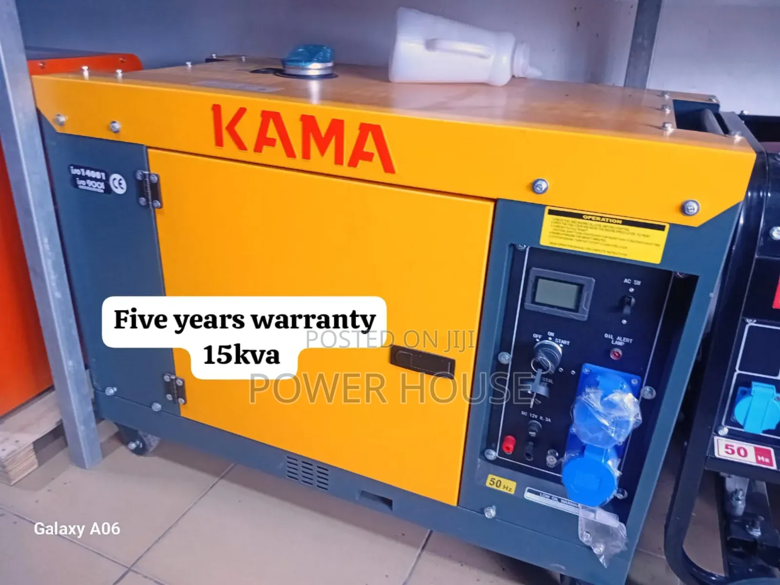 Industrial Generation 15kva 16500watts Kama Diesel Generator