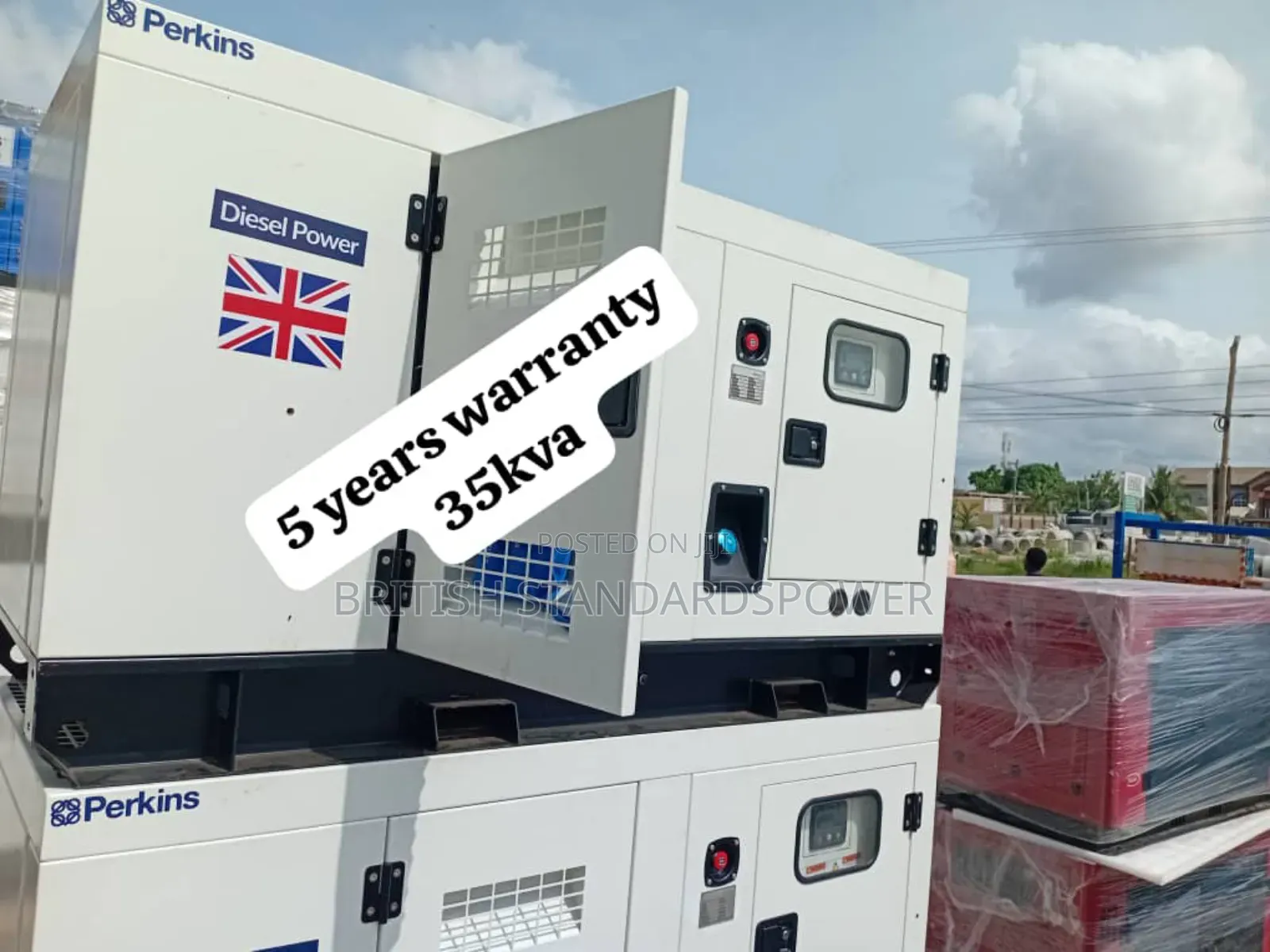 Consistent Power Supply 35kva Diesel Generator