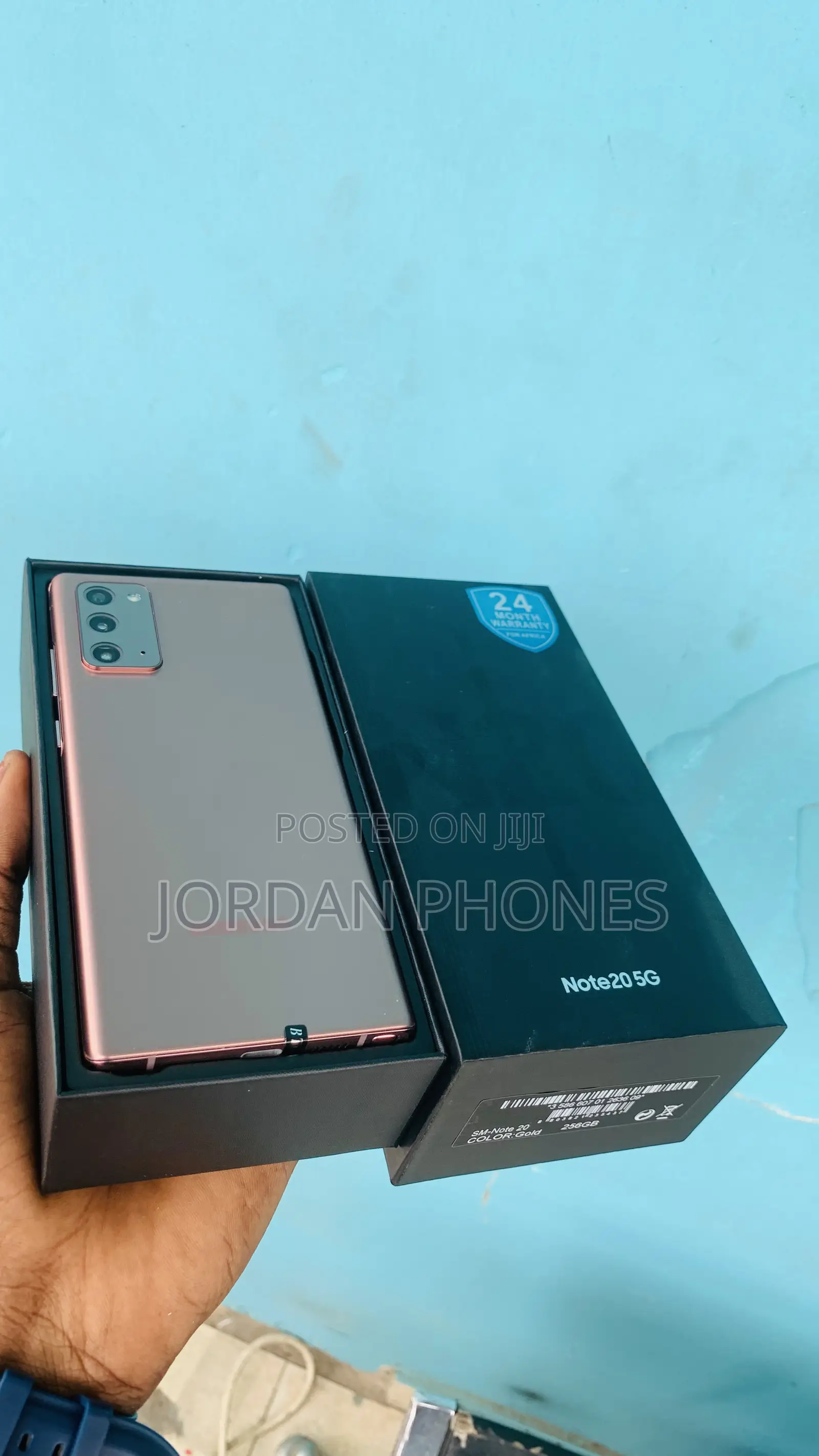 New Samsung Galaxy Note 20 5G 256 GB Gold