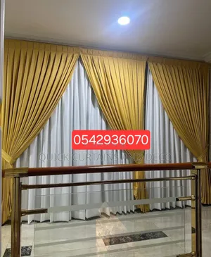 Quick Curtains and Decorations