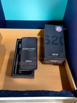 New Samsung Galaxy S20 128 GB Black