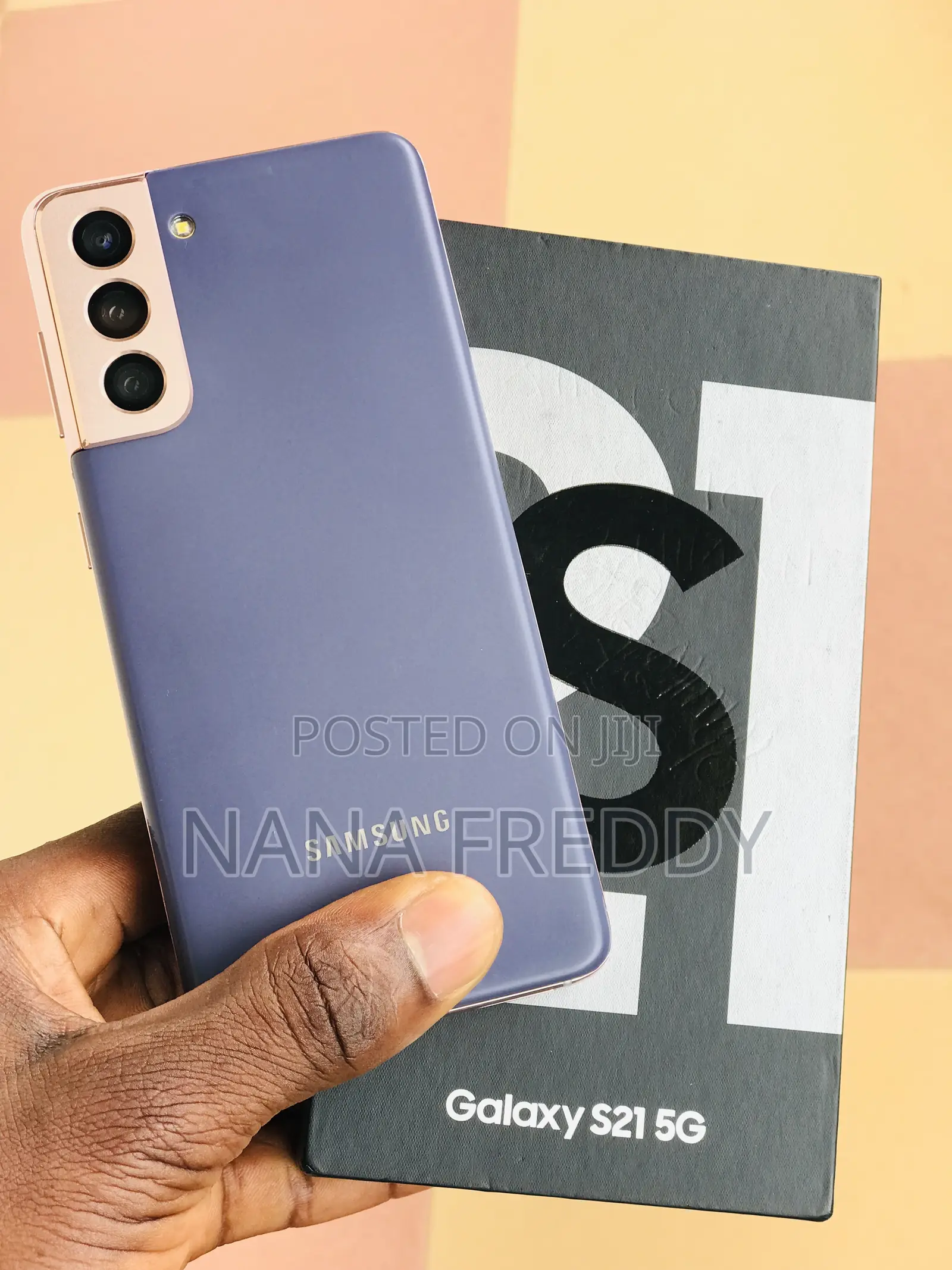 New Samsung Galaxy S21 5G 128 GB Purple