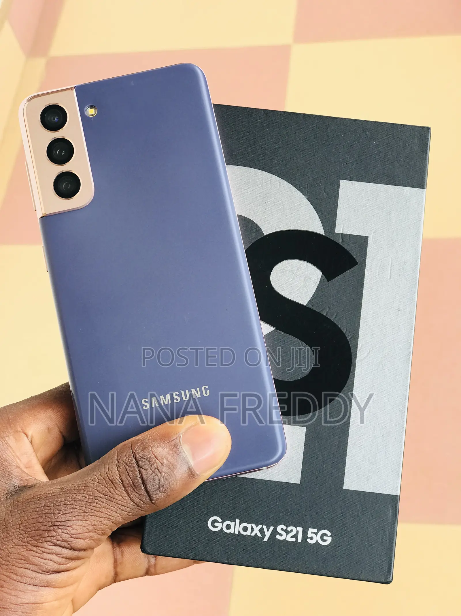New Samsung Galaxy S21 5G 128 GB Purple