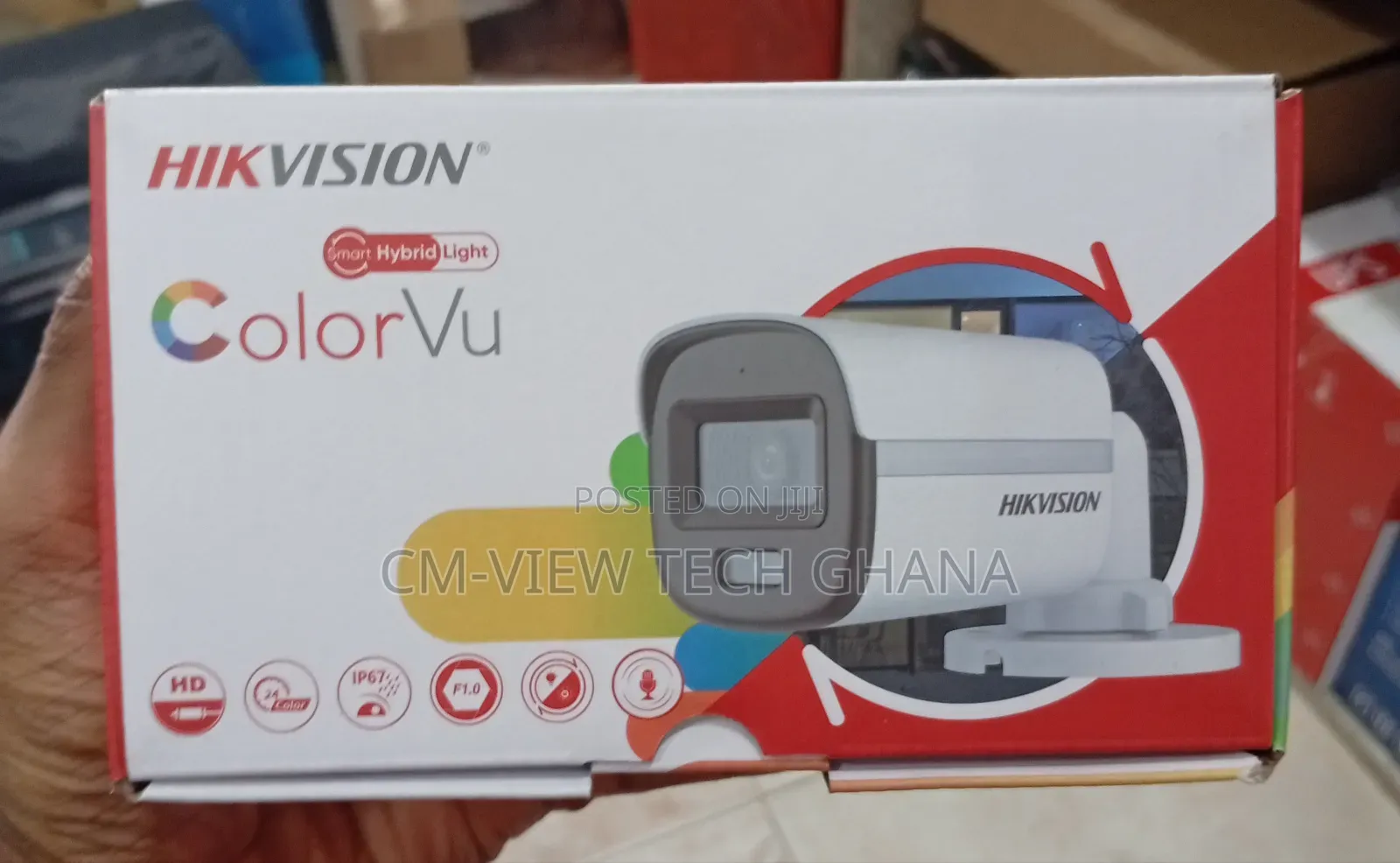 Hikvision Upto 5/6mp Bullet Analogue Colourvu Camera