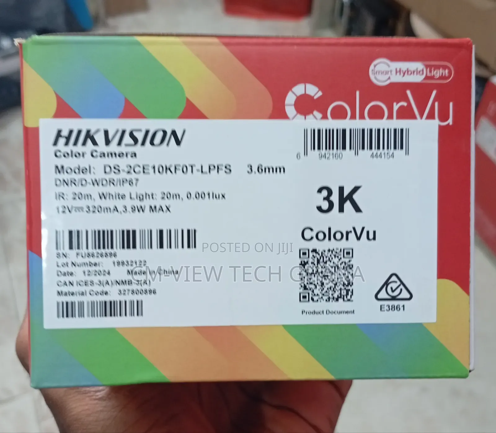 Hikvision Upto 5/6mp Bullet Analogue Colourvu Camera