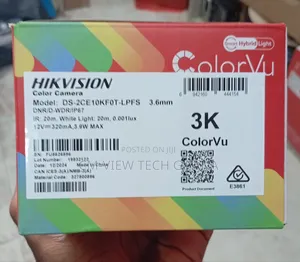 Hikvision Upto 5/6mp Bullet Analogue Colourvu Camera
