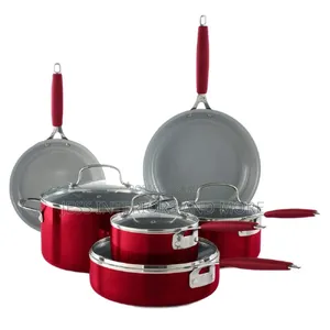 Food Network 10-Pc. Nonstick Ceramic Cookware